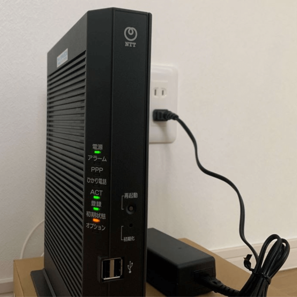 ONU(光回線終端装置)