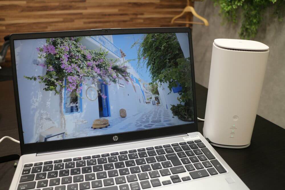 ホームルーターで動画視聴してみた