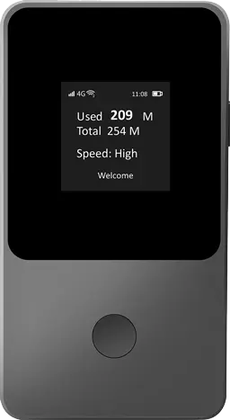 リチャージWiFi/インスタントWiFiの端末T8